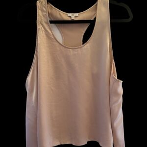 Lunya Delicate PIink Washable Silk Tank Top (Top Only)